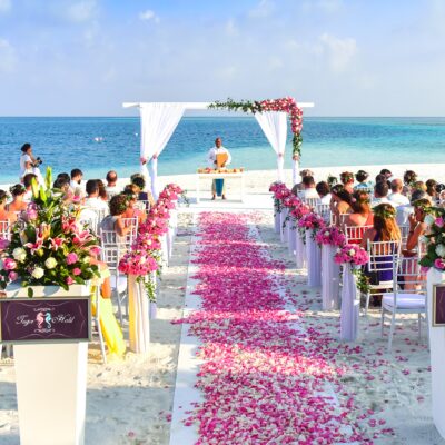 Boda en la playa