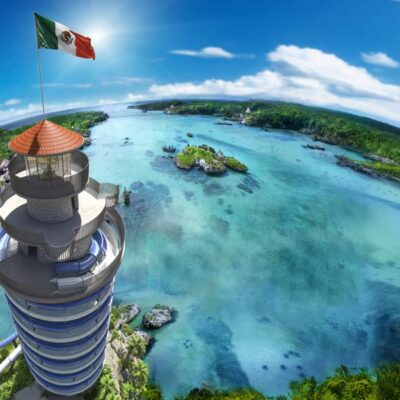Faro Mirador en Xel-Há